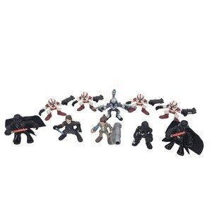 Star Wars Galactic Heroes Figures Lot Clone Troopers Vader Anakin